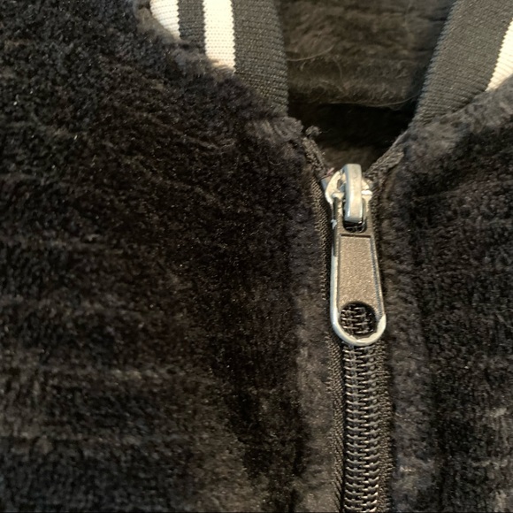 Cynthia Rowley | Fuzzy Lightweight Bomber-Style Jacket - Picture 12 of 14